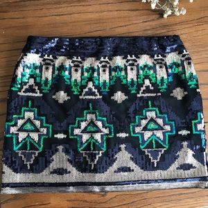 Sequined mini